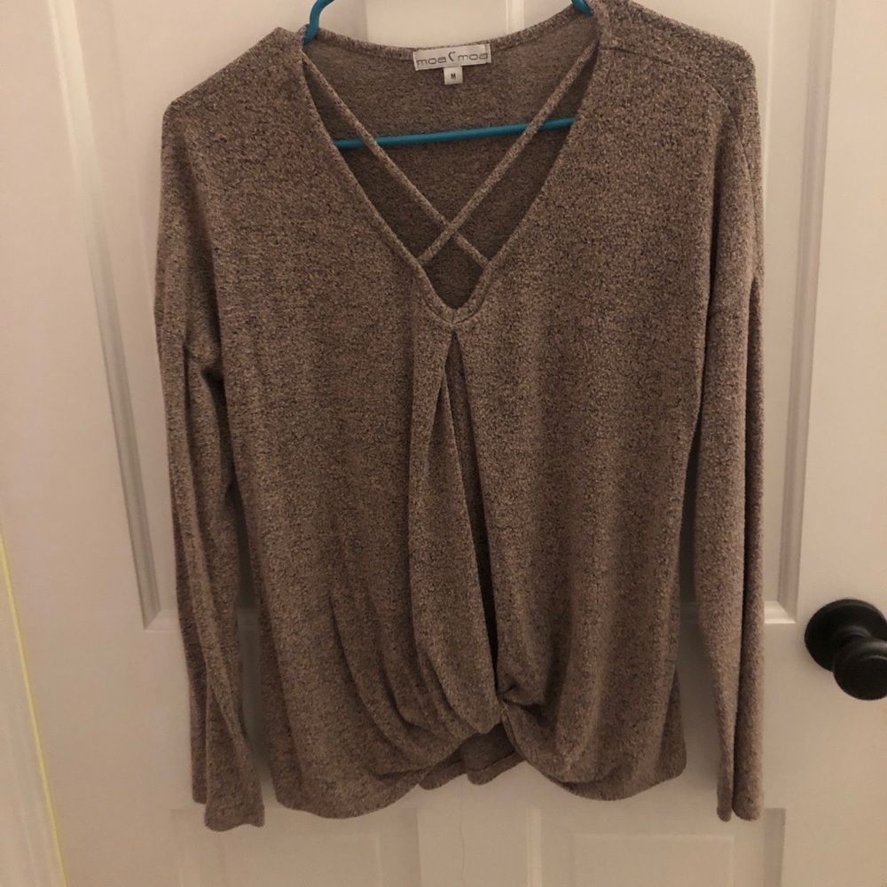 Light pink/grey sweater
